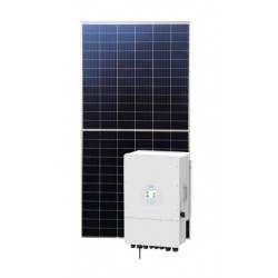 10kW Saulės Elektrinė su Montavimu |  Monofacial | Luxen | Hibridinė